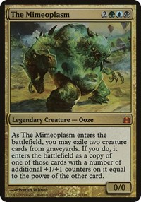 The Mimeoplasm (Commander), Oversize Cards
