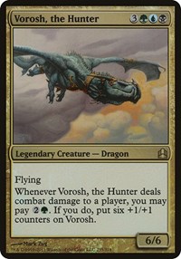 Vorosh, the Hunter (Commander 2011), Oversize Cards