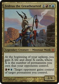 Zedruu the Greathearted (Commander), Oversize Cards