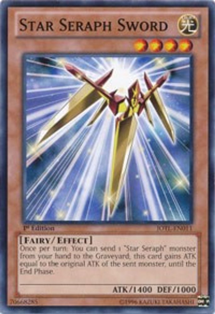 Star Seraph Sword, 1st-edition, front
