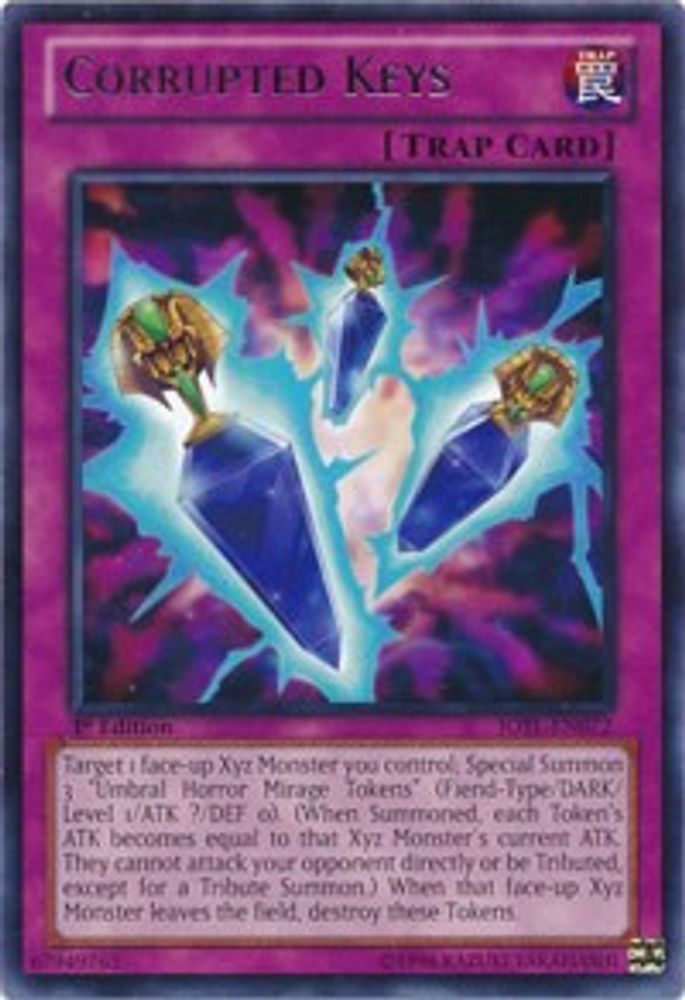 Corrupted Keys, 1st-edition, front
