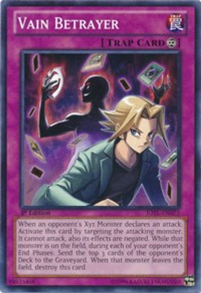 Vain Betrayer, 1st-edition, front