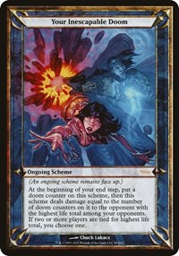 Your Inescapable Doom (WPN & Gateway), Oversize Cards