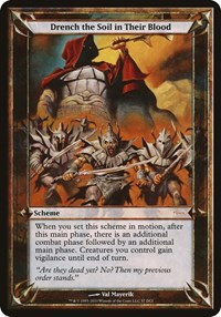 Drench the Soil in Their Blood (WPN & Gateway), Oversize Cards