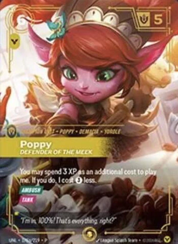 Poppy, Defender of the Meek (Alternate Art)