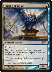 Judge's Familiar, FNM Promos