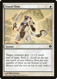 Stand Firm, Duel Decks: Heroes vs. Monsters