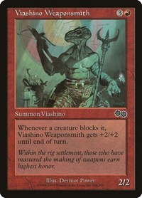 Viashino Weaponsmith, Urza's Saga