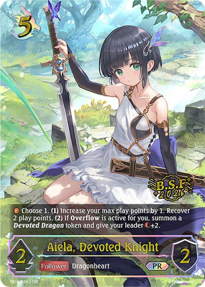 Aiela, Devoted Knight, Standard, front