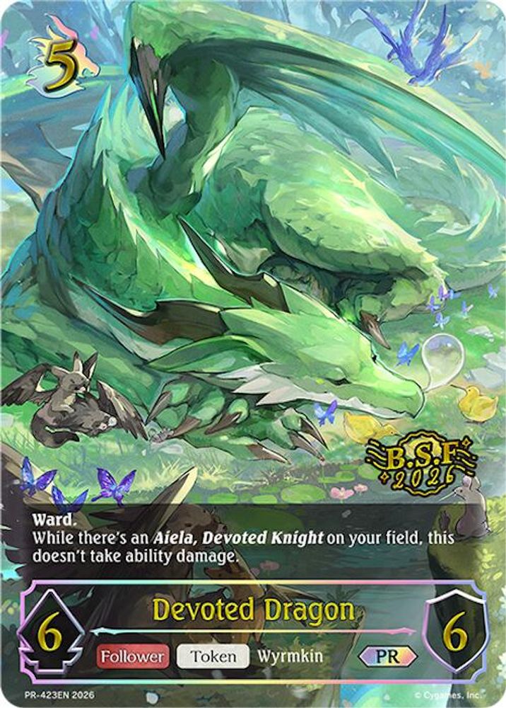 Devoted Dragon, Standard, front