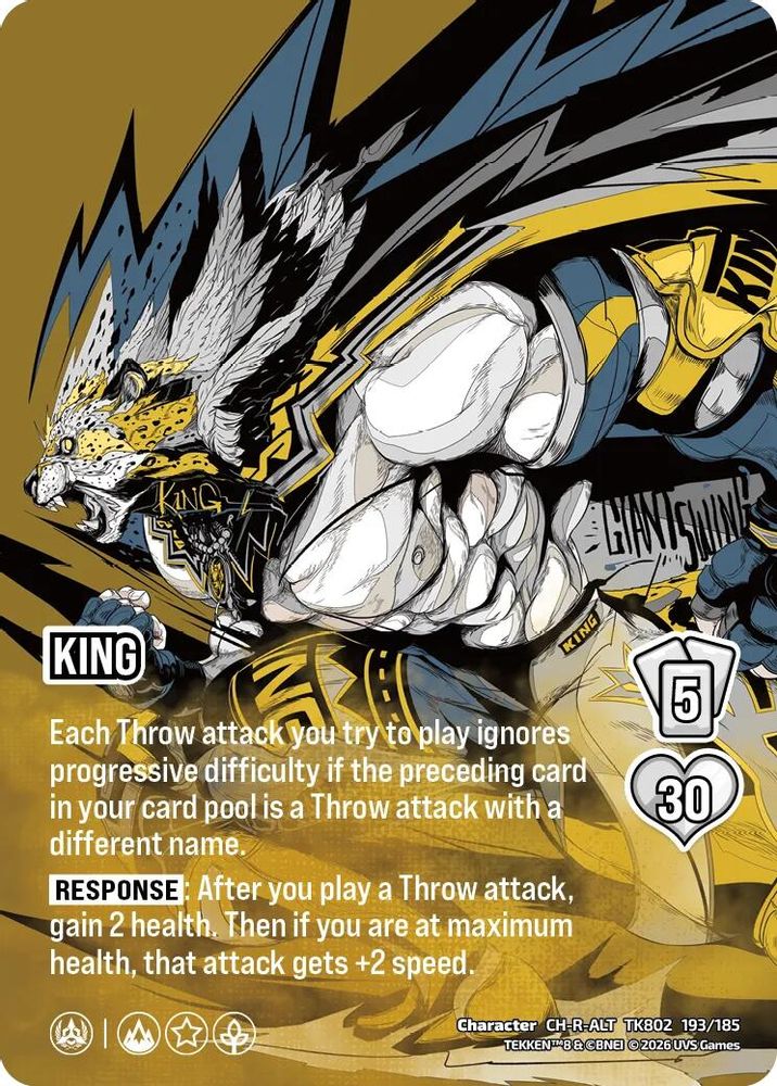 King (Alternate Art), Foil, front
