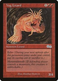 Vug Lizard, Urza's Saga