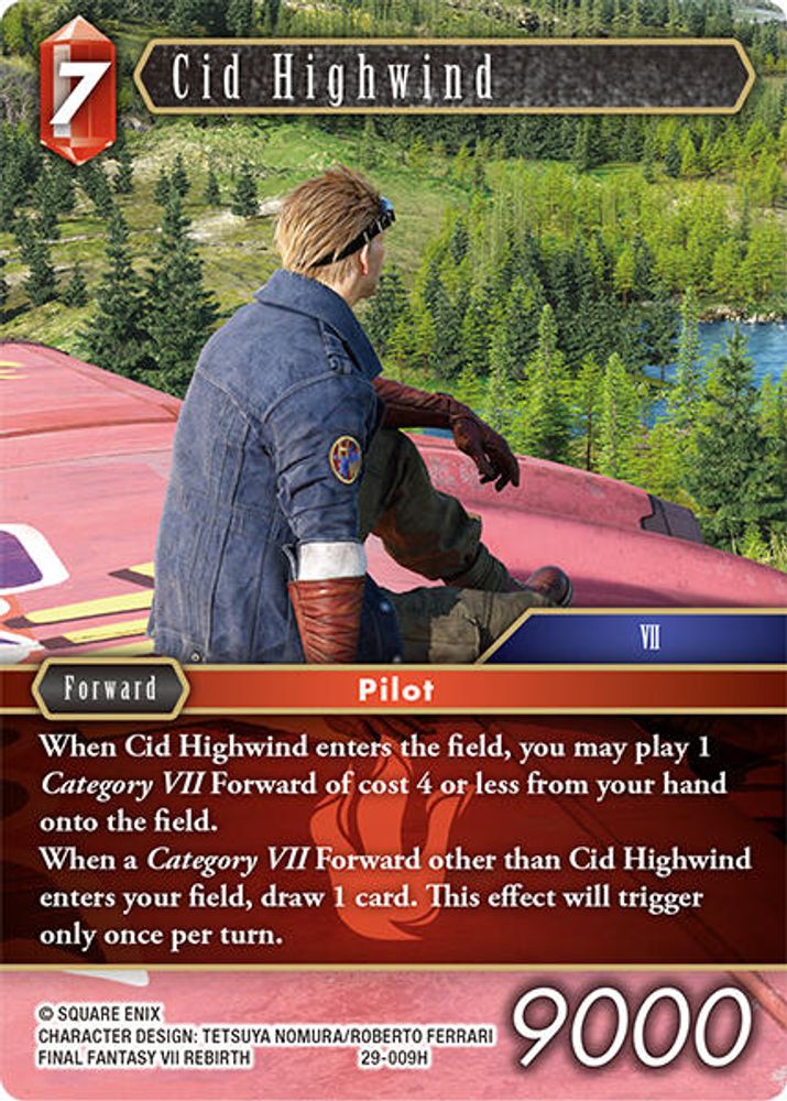 Cid Highwind, Standard, front