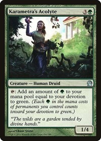 Karametra's Acolyte, Theros