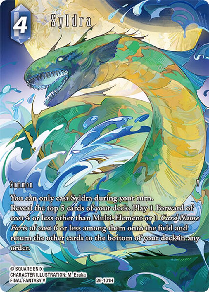Syldra (Full Art), Foil, front