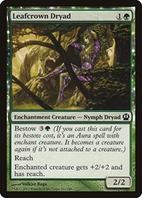 Leafcrown Dryad, Theros