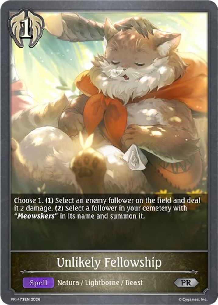 Unlikely Fellowship, Standard, front