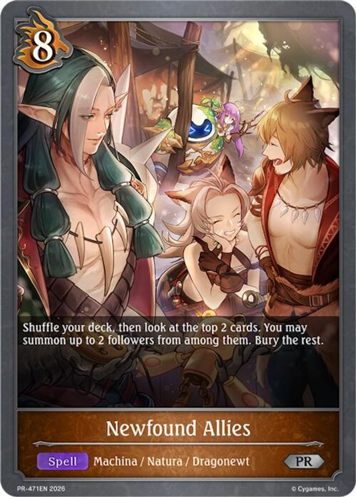 Newfound Allies, Standard, front