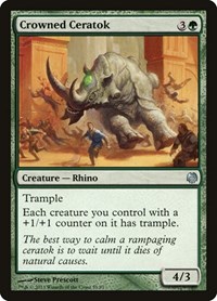 Crowned Ceratok, Duel Decks: Heroes vs. Monsters
