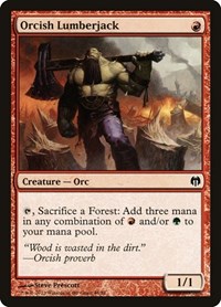 Orcish Lumberjack, Duel Decks: Heroes vs. Monsters