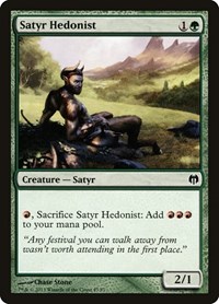 Satyr Hedonist, Duel Decks: Heroes vs. Monsters