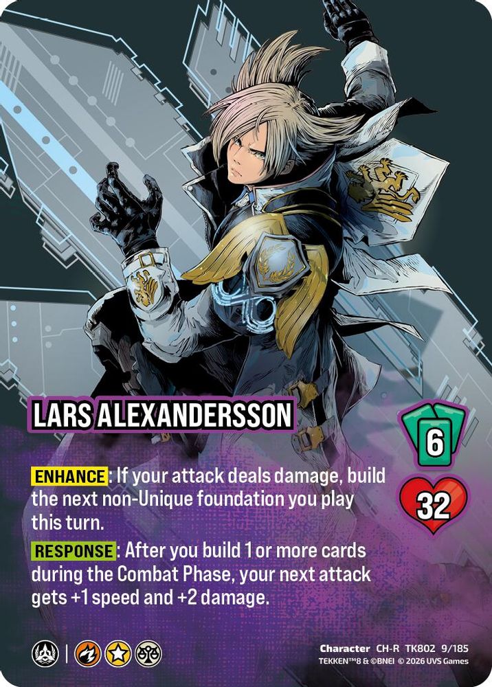 Lars Alexandersson, Standard, front