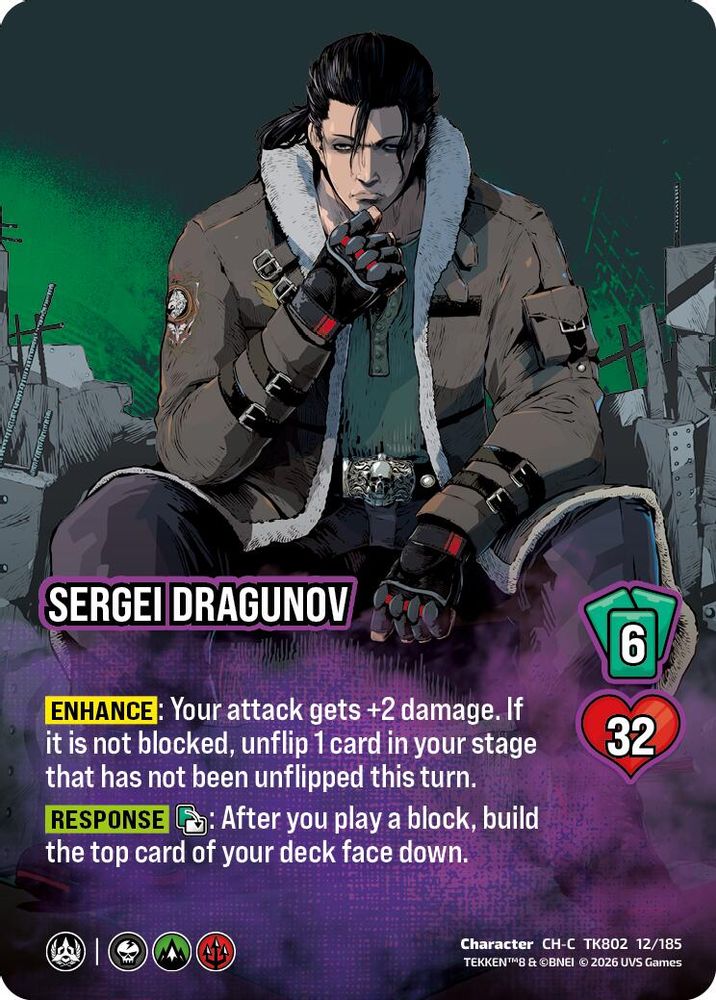 Sergei Dragunov, Standard, front