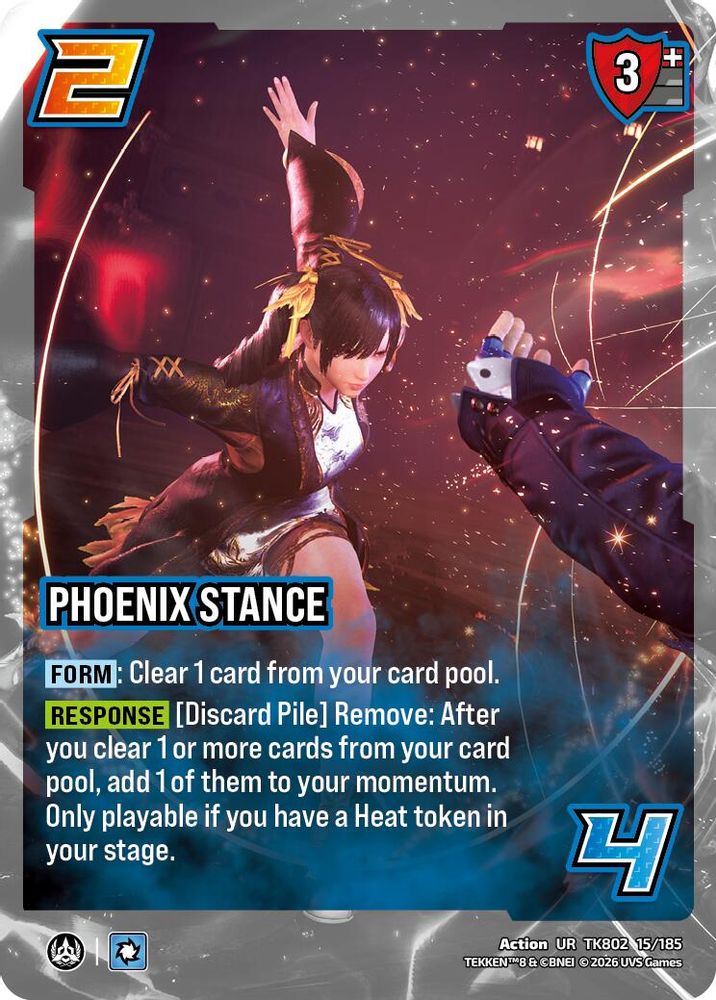 Phoenix Stance, Foil, front