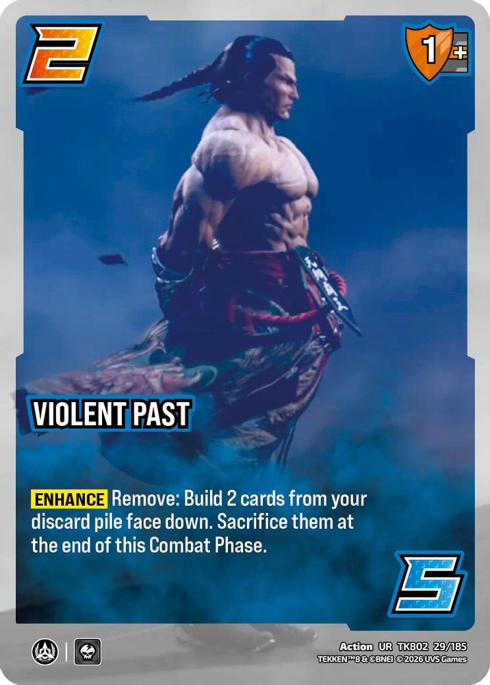 Violent Past, Foil, front