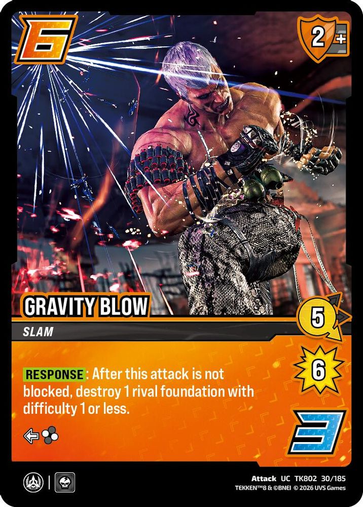Gravity Blow, Standard, front