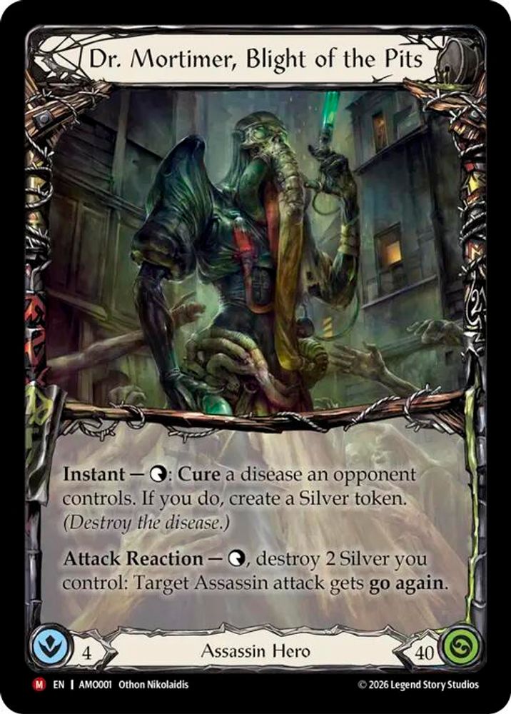 Dr. Mortimer, Blight of the Pits, Standard, front