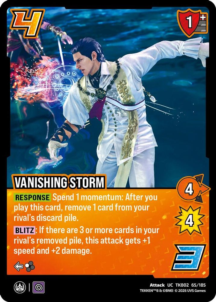 Vanishing Storm, Standard, front