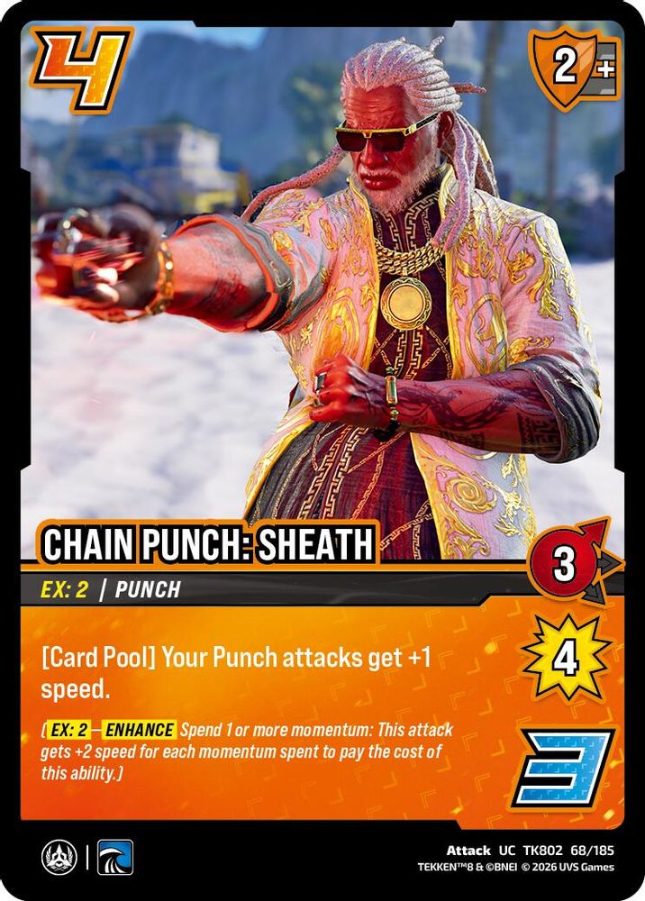 Chain Punch: Sheath, Standard, front