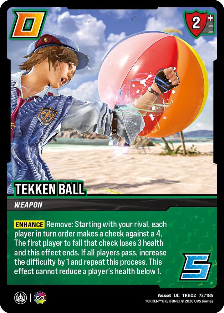 Tekken Ball, Standard, front