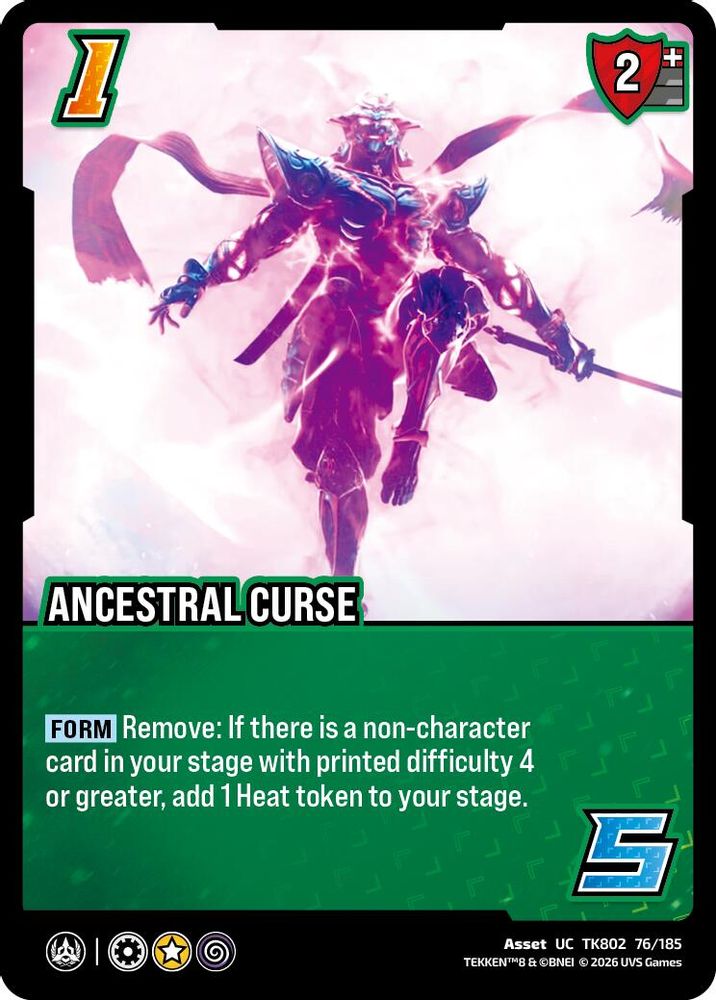 Ancestral Curse, Standard, front