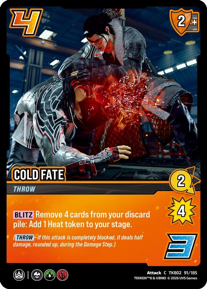 Cold Fate, Standard, front