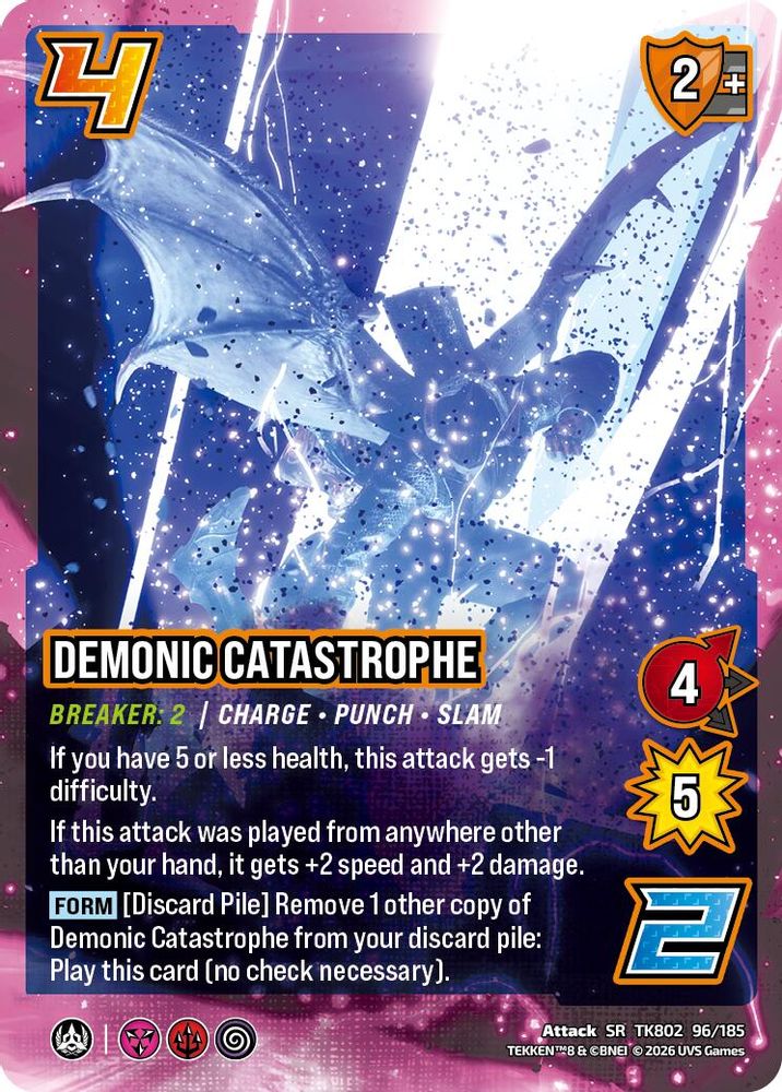 Demonic Catastrophe, Foil, front
