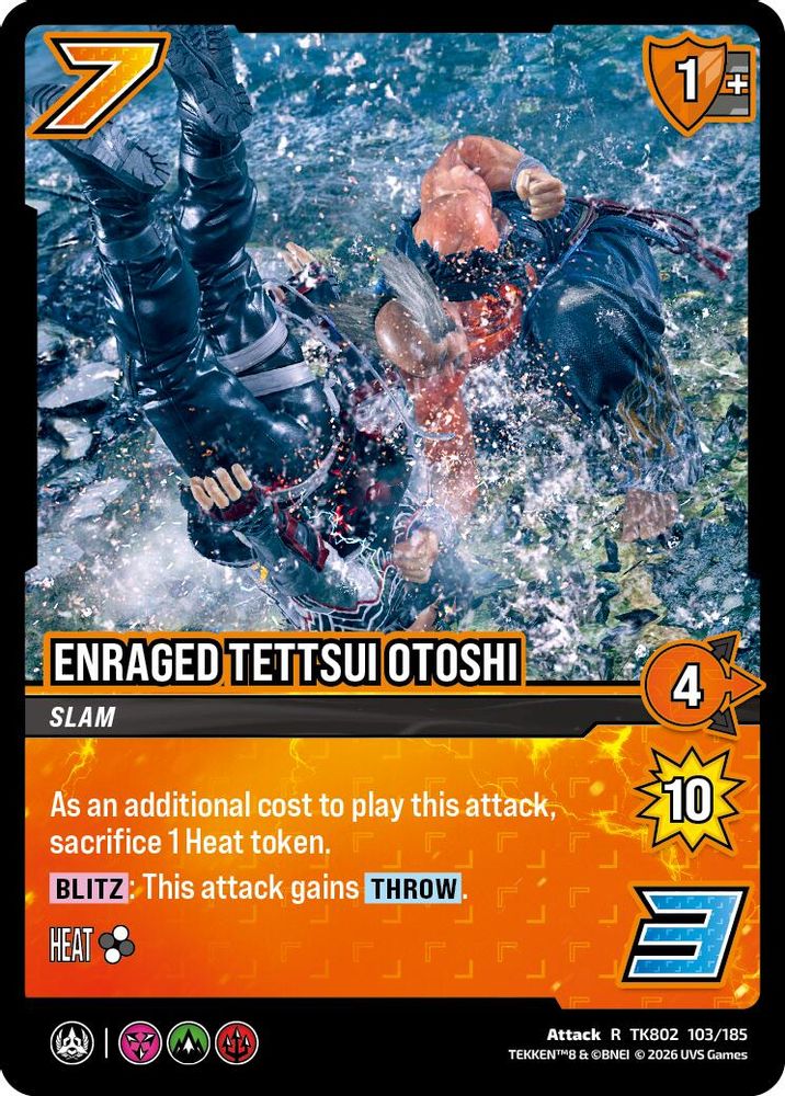 Enraged Tettsui Otoshi, Foil, front