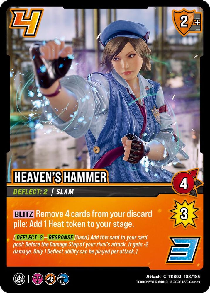 Heaven's Hammer, Standard, front