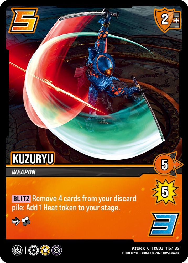 Kuzuryu, Standard, front
