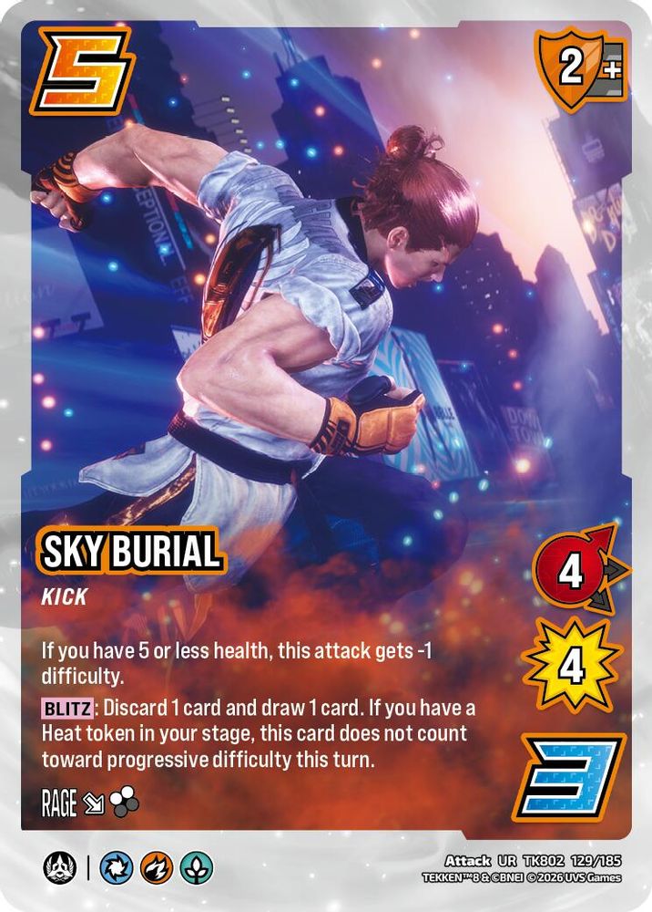 Sky Burial, Foil, front