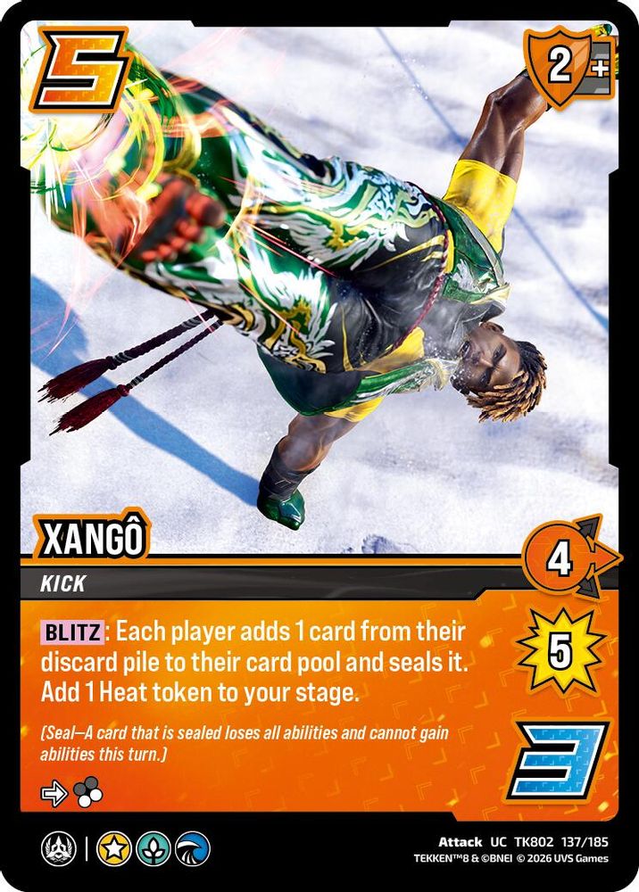 Xango, Standard, front