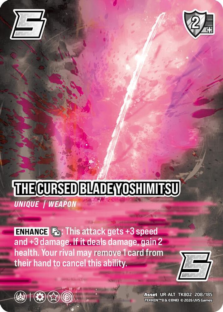 The Cursed Blade Yoshimitsu (Alternative Art), Foil, front