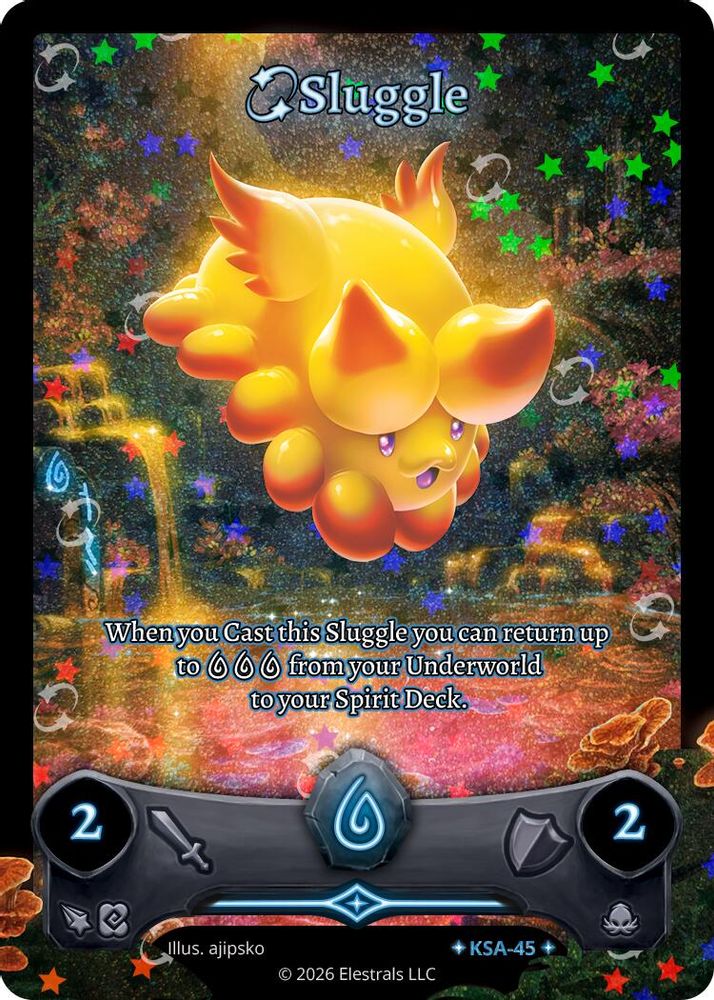 Sluggle (Stellar), Standard, front