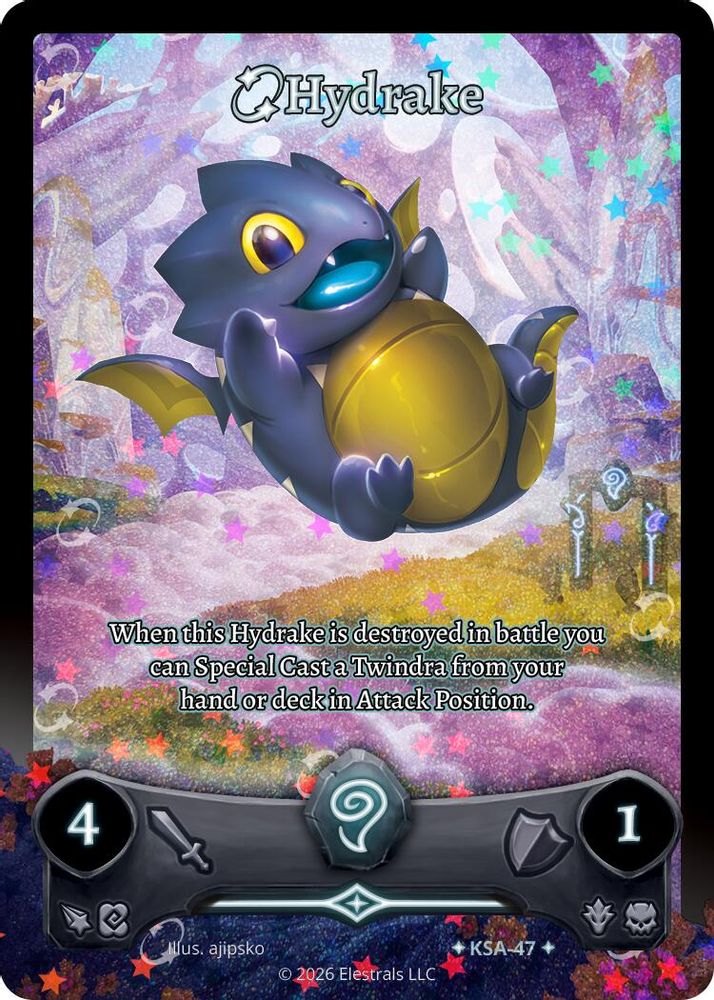 Hydrake (Stellar), Holo, front