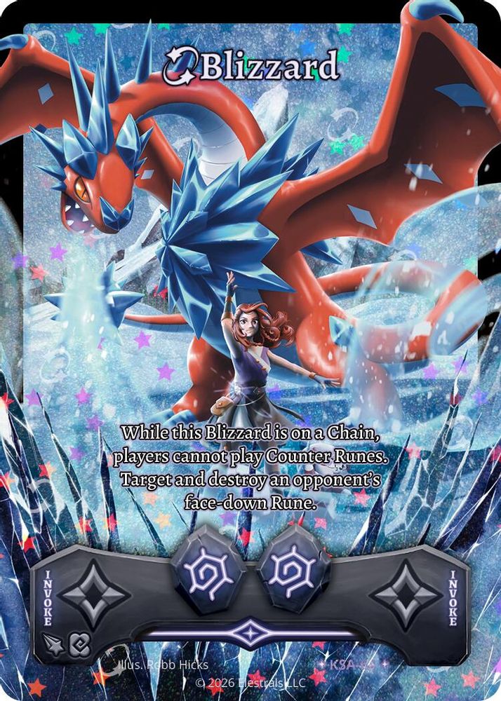 Blizzard (Stellar), Holo, front