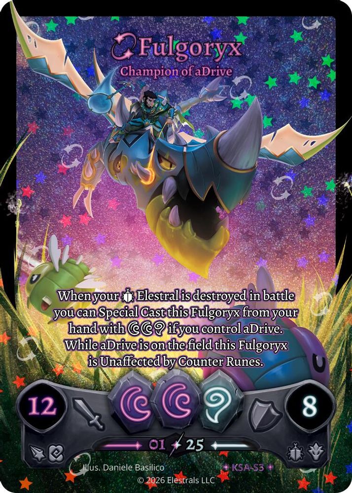 Fulgoryx - Champion of aDrive (Serialized), Standard, front