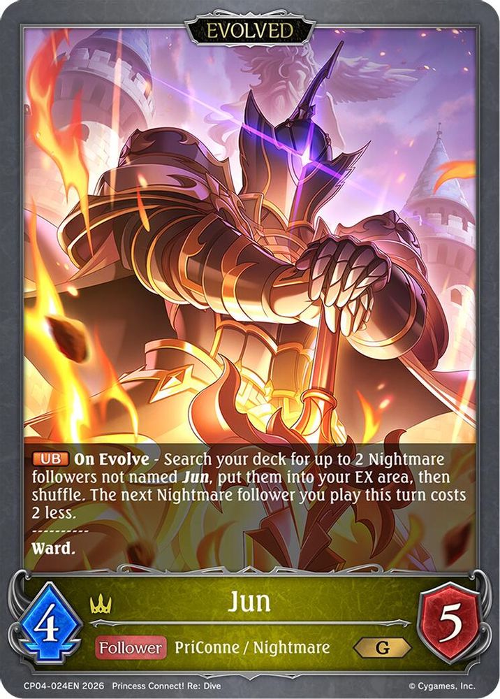 Jun (Evolved), Standard, front