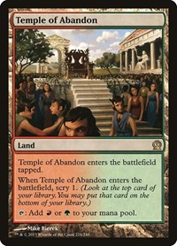 Temple of Abandon, Theros