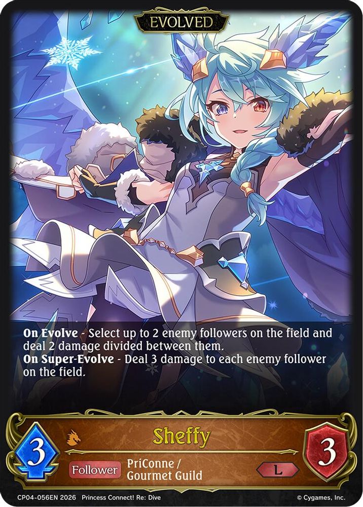 Sheffy (Evolved), Standard, front